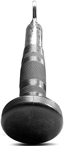 FITNESS MANIAC USA Tricep Press Push Down Bar V Handle Close Grip Cable Multi Gym Attachment Pro Tricep V-Bar with Rubber Handgrips