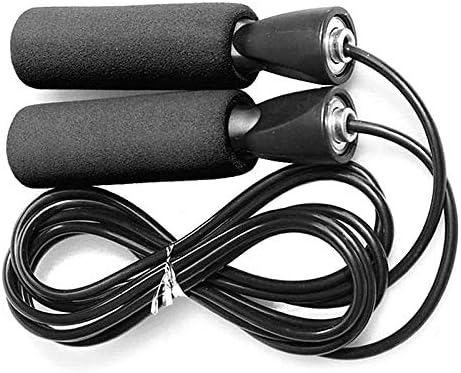 Fitness Maniac USA 10 Count Jump Rope Skipping Ropes For Boxing Workout Speed Jumping Exercise Fitness Men Women Adult Kids Adjustable Jumprope