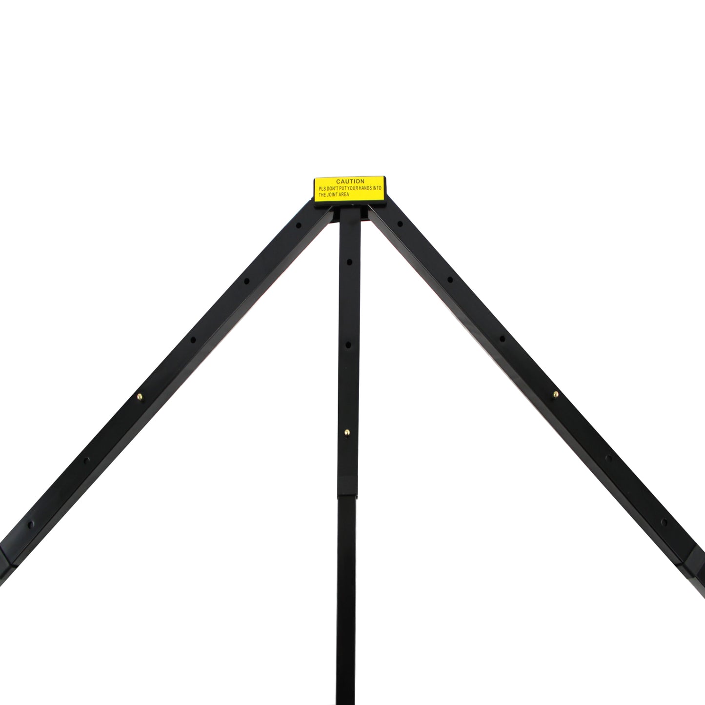 Adjustable Leg Stretcher 46 Inch Single Piece Design Martial Arts Gymnastics MMA Black