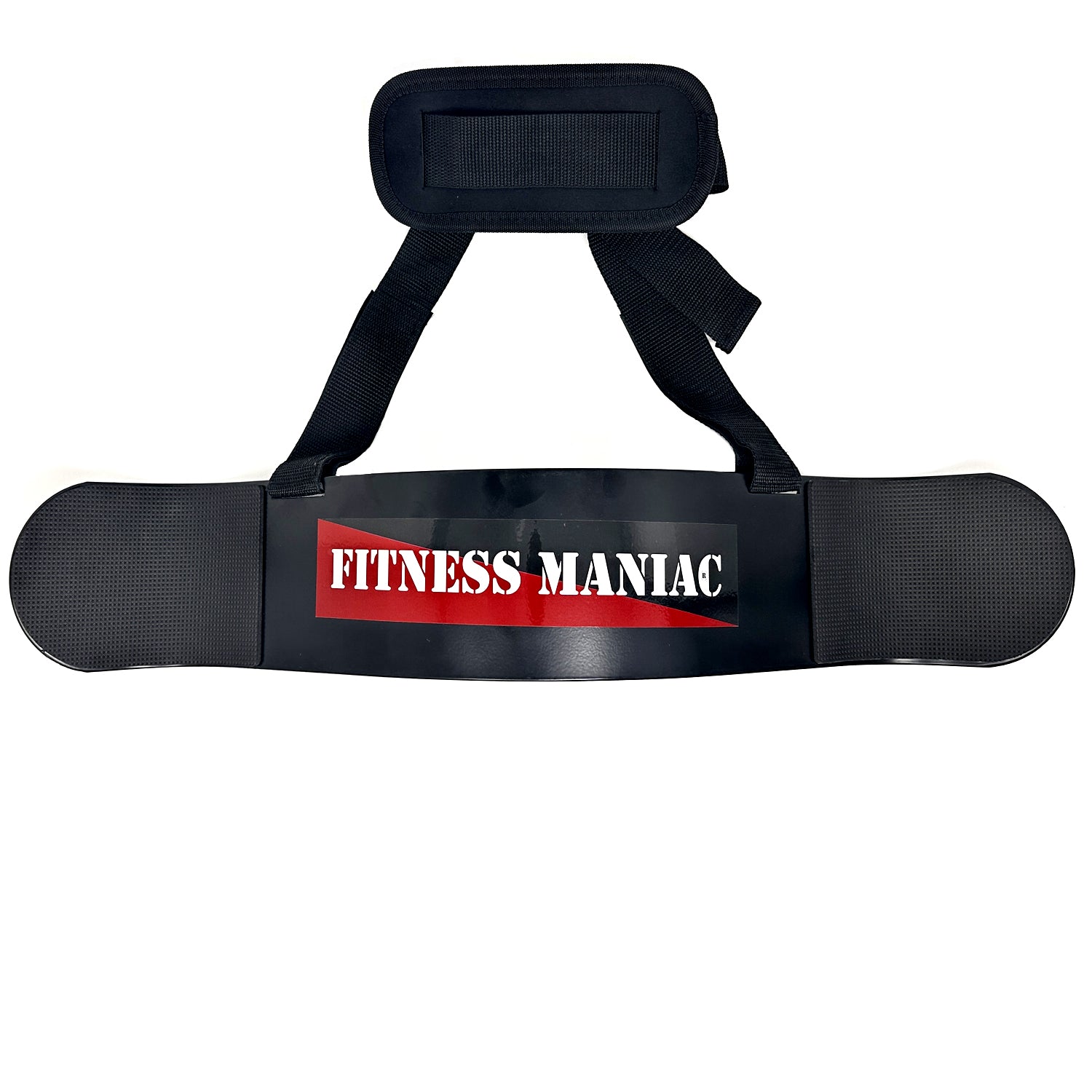 Bicep Arm Blaster Curl Isolator - Thick Padded Support For Weightlifting, Adjustable Strap, Black