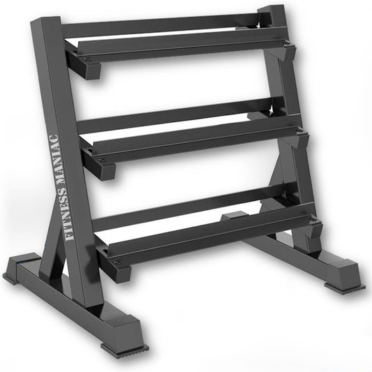 Dumbbell Rack 3-Tier Multilevel Weight Storage Organizer for Home Gym