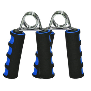 Fitness Maniac 2X Exercise Foam Hand Grippers Forearm Grip Strengthener Grips heavy Exerciser blue