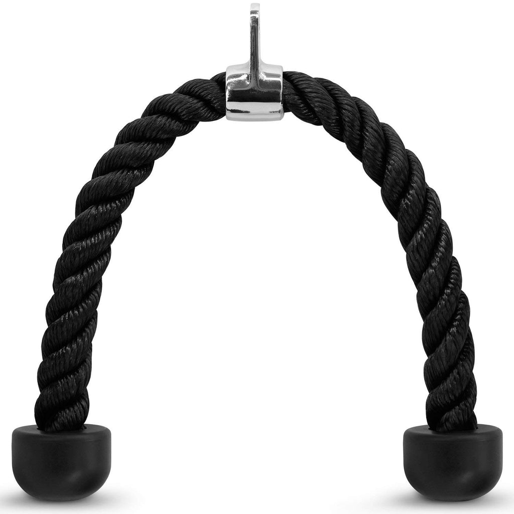 Fitness Maniac Arm Tricep Rope Push Up Pull Down Press Bar Gym Cable Attachment Exercise US