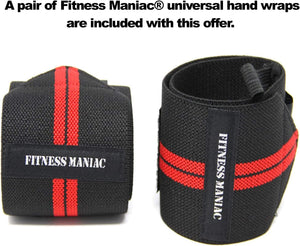 Olympic dumbbell handles pair set of 2 by Fitness Maniac USA